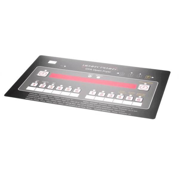 (image for) Henny Penny 61575 DECAL-CFA 12 BUTTON CONTROL